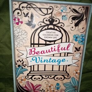 Beautiful Vintage Creative Coloring Book